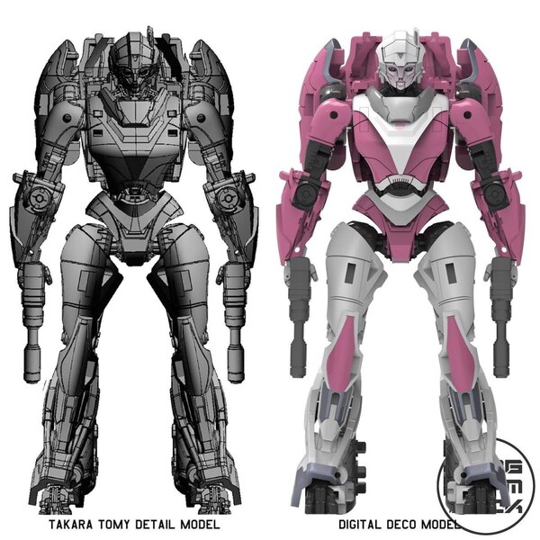 Studio Series SS 85 Arcee Screen To Toy Image  (88 of 101)